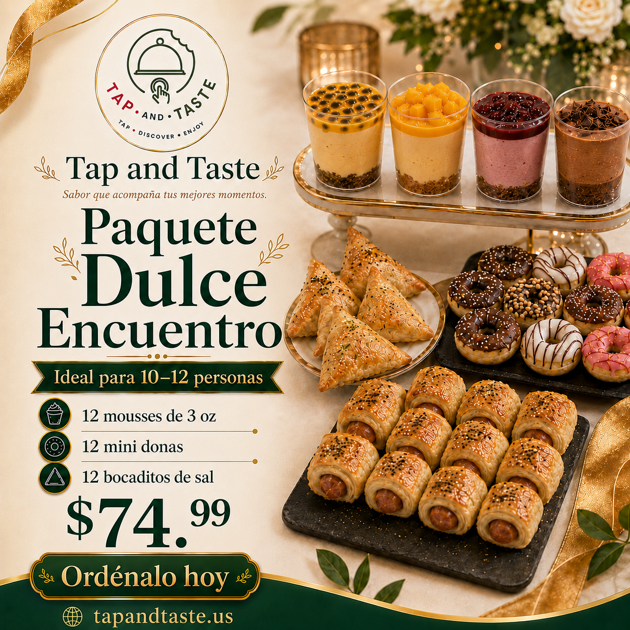 Paquete Dulce Encuentro / Dulce Encuentro Package