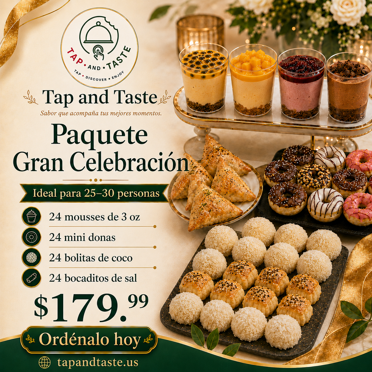 Paquete Gran Celebración / Gran Celebración Package