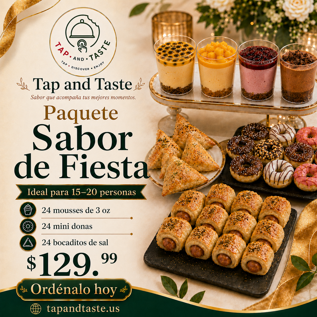 Paquete Sabor de Fiesta / Sabor de Fiesta Package
