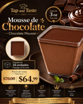 Mousse de Chocolate / Chocolate Mousse 3oz pack 24