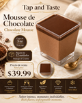Mousse de Chocolate / Chocolate Mousse 5oz pack 12