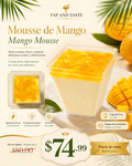 Mousse de Mango / Mango Mousse 5oz pack 24