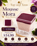 Mousse de Mora / Blackberry Mousse 3oz pack 12