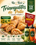 Triangulitos de Pollo / Chicken Triangles pack 12